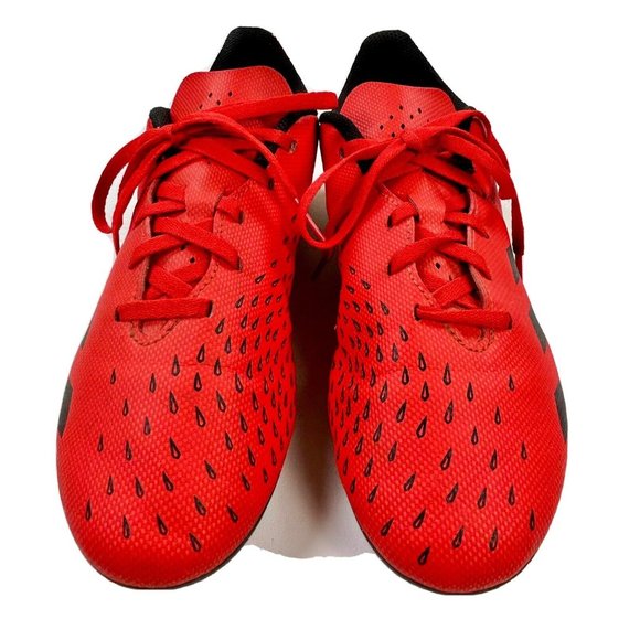 adidas Other - Solar Red Adidas PREDATOR FREAK.4 CLEATS 698007 Soccer Boys Youth Size 5.5 EUC